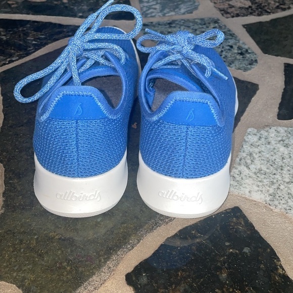 Allbirds- Women's Tree Dasher 2 Buoyant Blue (Blizzard) size 8 - Picture 7 of 10